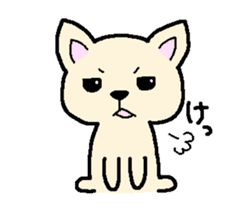 Japanese Chihuahua dog2 sticker #7849333