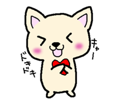 Japanese Chihuahua dog2 sticker #7849337