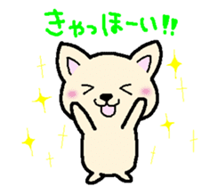 Japanese Chihuahua dog2 sticker #7849340