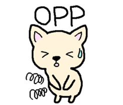 Japanese Chihuahua dog2 sticker #7849347
