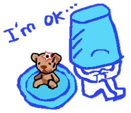 HDPE STAR MAN sticker #7849433