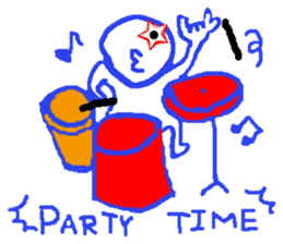 HDPE STAR MAN sticker #7849437