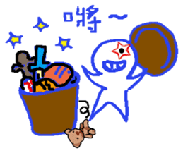 HDPE STAR MAN sticker #7849438