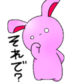 Yurumaru Rabbit sticker #7851696