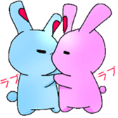 Yurumaru Rabbit sticker #7851699