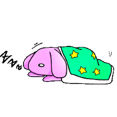 Yurumaru Rabbit sticker #7851702