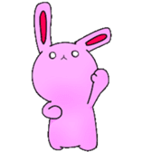 Yurumaru Rabbit sticker #7851711
