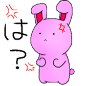 Yurumaru Rabbit sticker #7851715