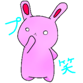 Yurumaru Rabbit sticker #7851729