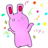 Yurumaru Rabbit sticker #7851731