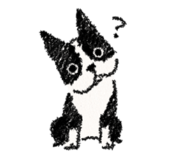 BOSTON TERRIER Life sticker #7852428