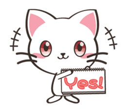 8million cats sticker #7853200