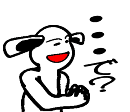 Everyday people rabbit sticker #7853277