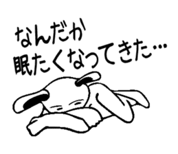 Everyday people rabbit sticker #7853280