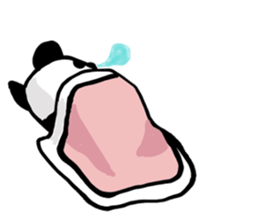 The world of a panda sticker #7853334