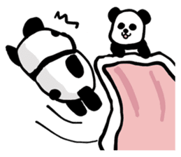 The world of a panda sticker #7853335