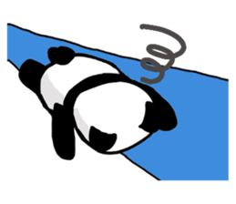 The world of a panda sticker #7853338