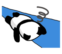 The world of a panda sticker #7853338