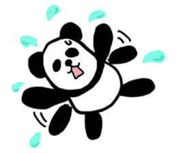 The world of a panda sticker #7853348