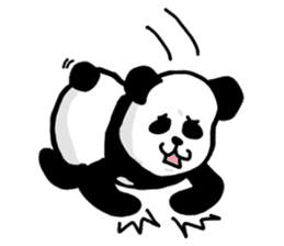 The world of a panda sticker #7853349