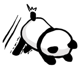 The world of a panda sticker #7853350