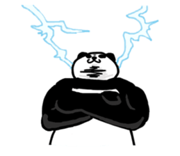 The world of a panda sticker #7853353