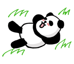 The world of a panda sticker #7853355