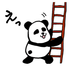 The world of a panda sticker #7853356