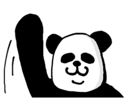 The world of a panda sticker #7853358