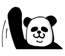 The world of a panda sticker #7853358