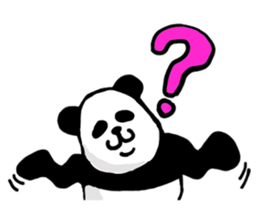 The world of a panda sticker #7853359