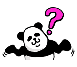 The world of a panda sticker #7853359