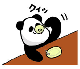 The world of a panda sticker #7853364
