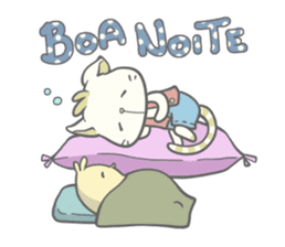 Mia and Piu (Portuguese) sticker #7853374