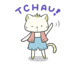 Mia and Piu (Portuguese) sticker #7853377