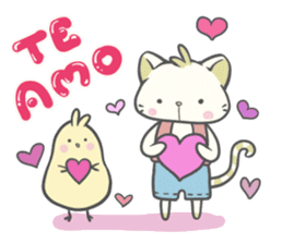 Mia and Piu (Portuguese) sticker #7853387