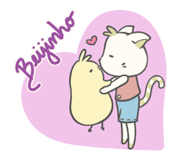 Mia and Piu (Portuguese) sticker #7853390