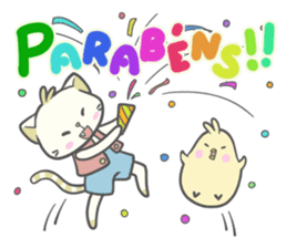 Mia and Piu (Portuguese) sticker #7853407