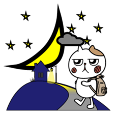 Cat George 2 sticker #7853690