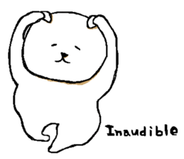 Lie down No.4(English version) sticker #7853698