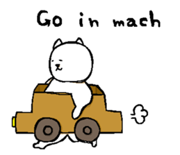 Lie down No.4(English version) sticker #7853699