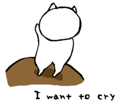 Lie down No.4(English version) sticker #7853728