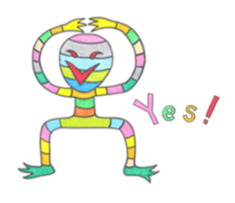 Colorful and funny Pals. sticker #7853736