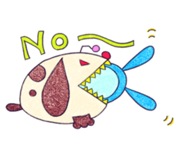 Colorful and funny Pals. sticker #7853737