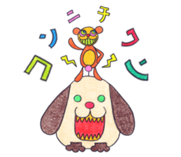 Colorful and funny Pals. sticker #7853739