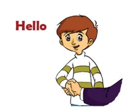 Arabic Couple (English version) sticker #7853983