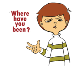 Arabic Couple (English version) sticker #7853985