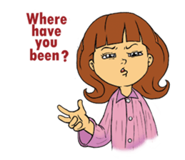 Arabic Couple (English version) sticker #7853986