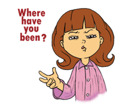 Arabic Couple (English version) sticker #7853986