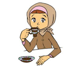 Arabic Couple (English version) sticker #7853989